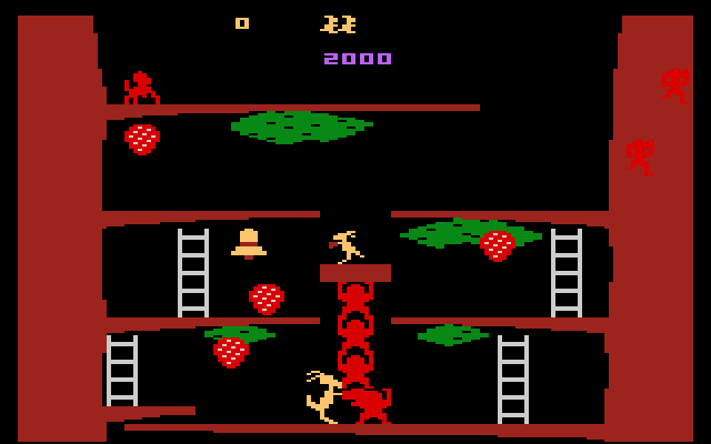 Kangaroo (1982) (Atari) Screenshot 1